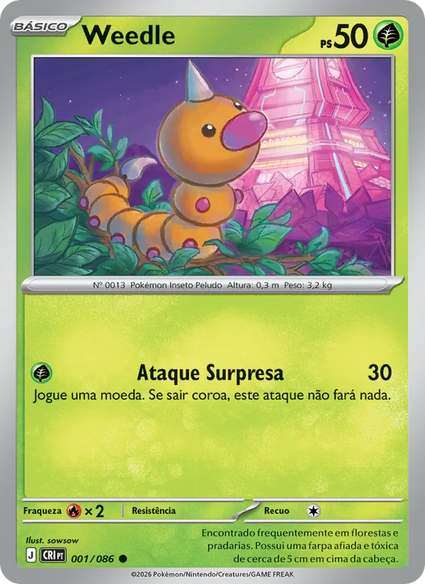 Weedle · Caos Ascendente