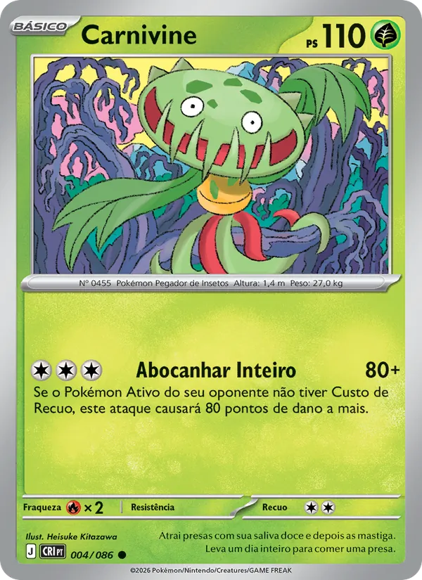 Carnivine · Caos Ascendente