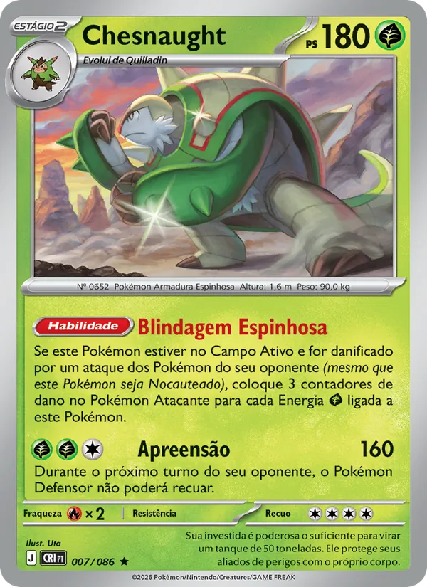 Chesnaught · Caos Ascendente