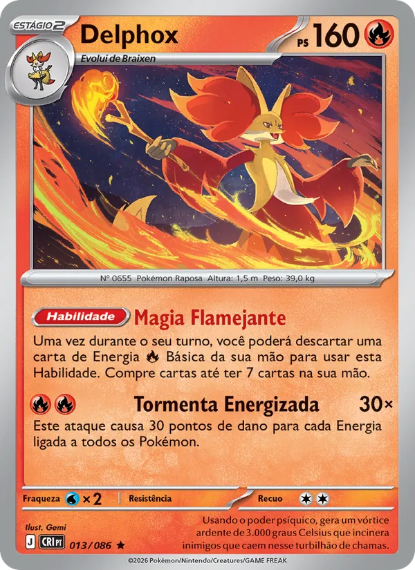Delphox · Caos Ascendente
