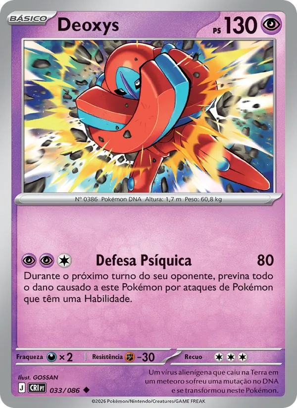 Deoxys · Caos Ascendente