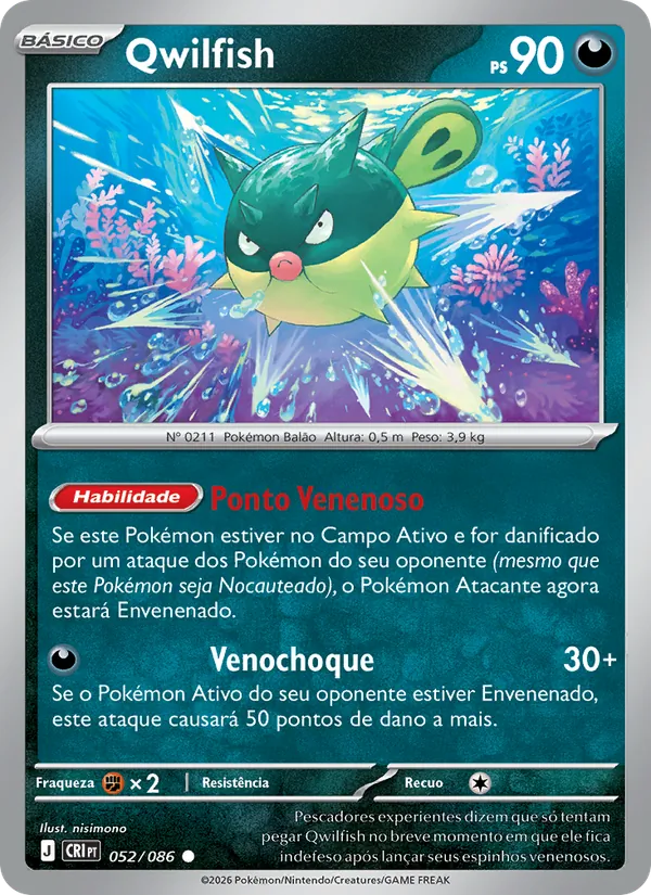 Qwilfish · Caos Ascendente