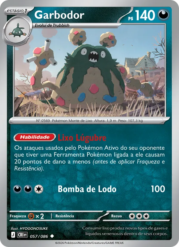Garbodor · Caos Ascendente