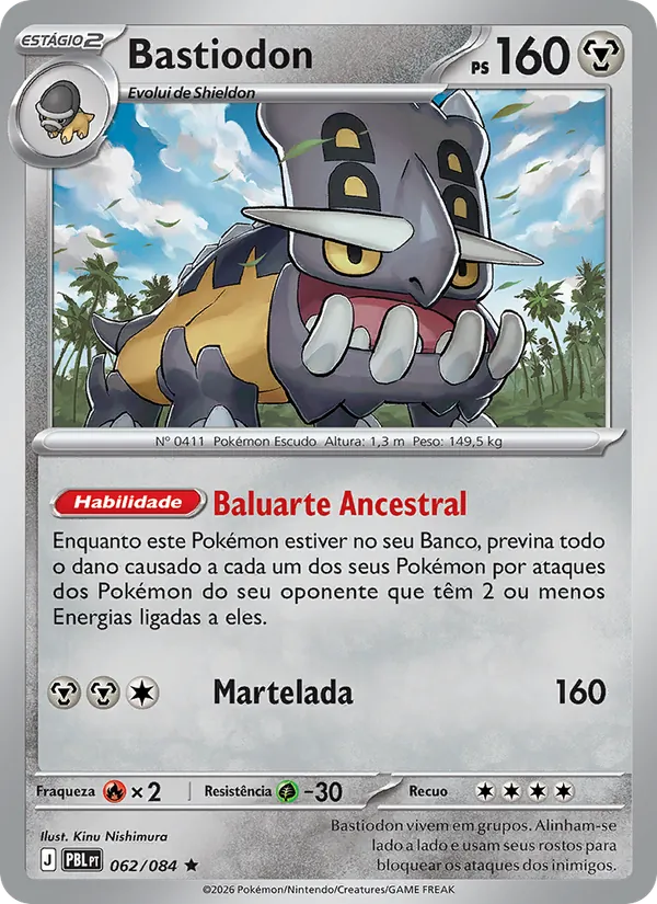 Bastiodon · Escuridão Absoluta