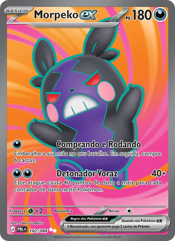 Morpeko ex · Escuridão Absoluta