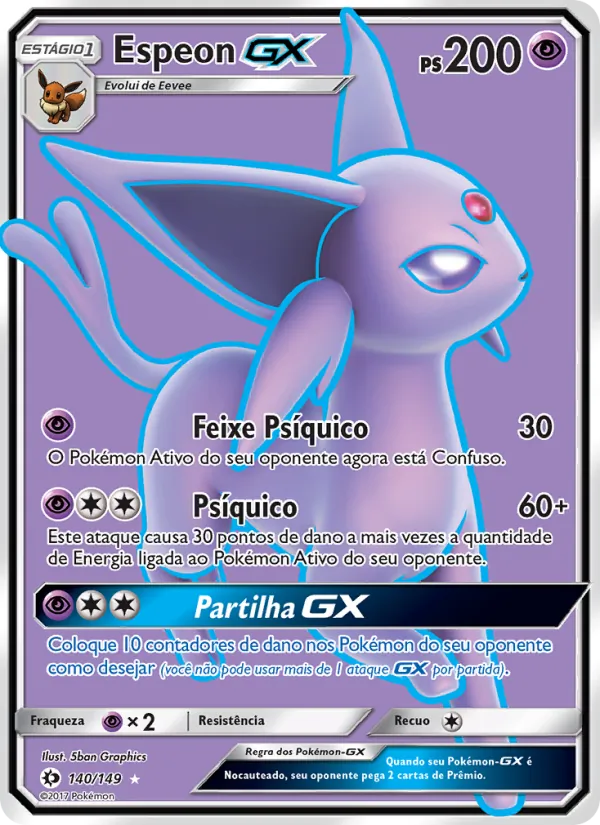Espeon GX · Sol e Lua