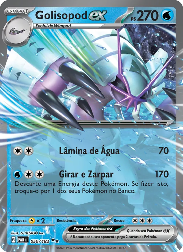 Golisopod ex · Fenda Paradoxal