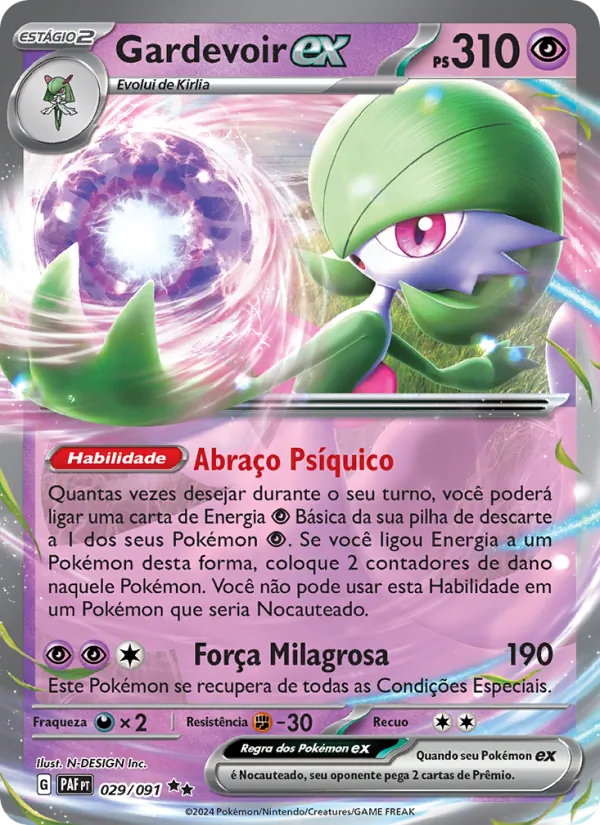 Gardevoir ex · Destinos de Paldea