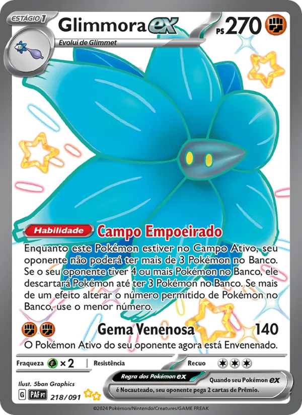 Glimmora ex · Destinos de Paldea