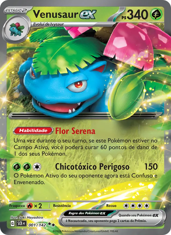 Venusaur ex · Coroa Estelar