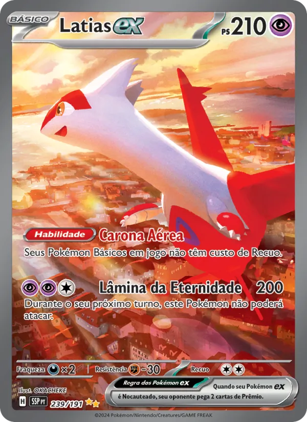 Latias ex · Fagulhas Impetuosas