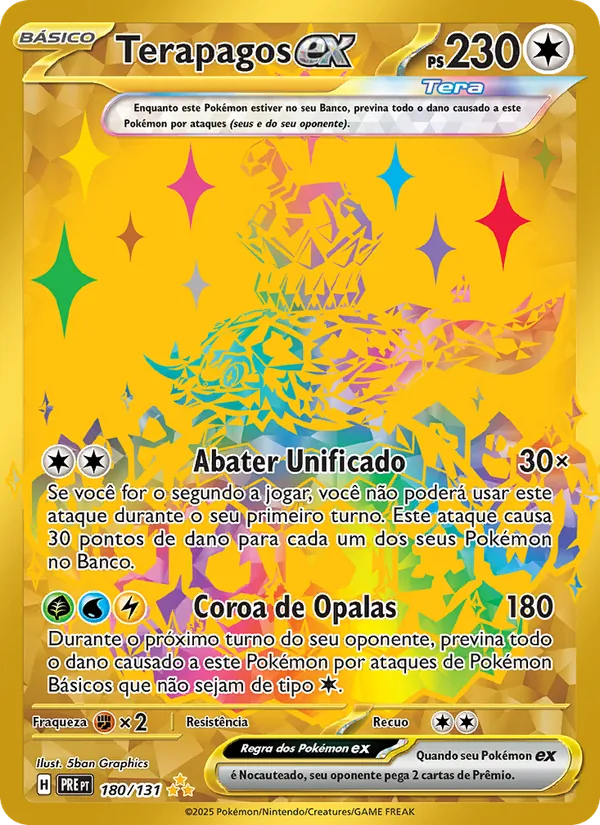 Terapagos ex · Evoluções Prismáticas