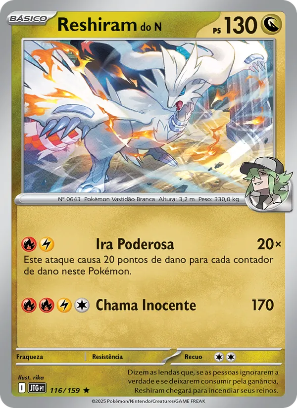 Reshiram do N · Amigos de Jornada