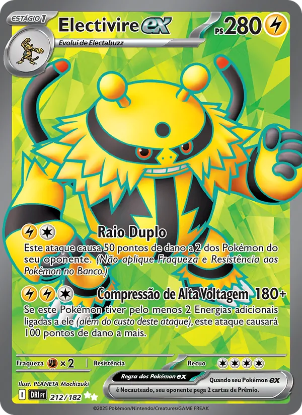 Electivire ex · Rivais Predestinados