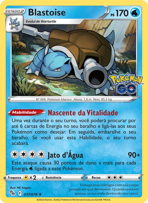 Blastoise · Pokémon GO