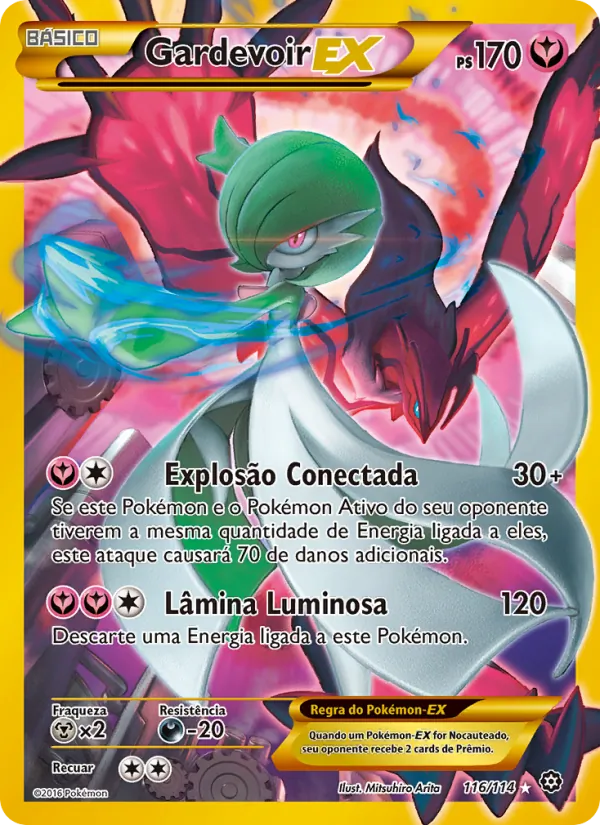 Gardevoir EX · Cerco de Vapor