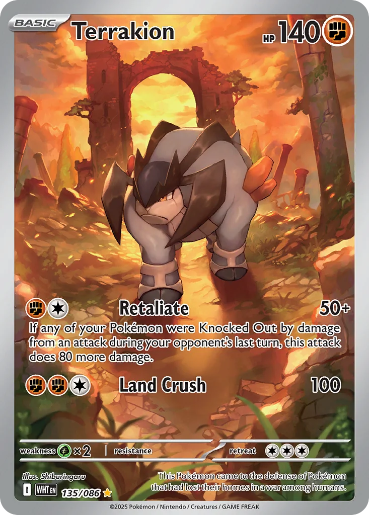 Terrakion · White Flare