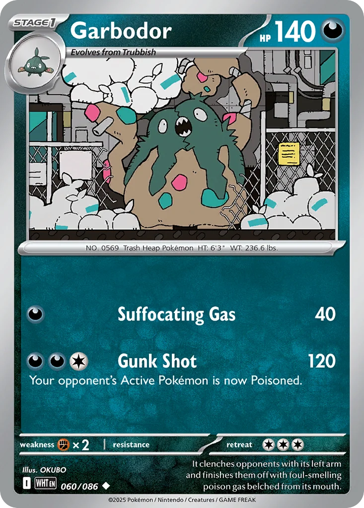 Garbodor · White Flare
