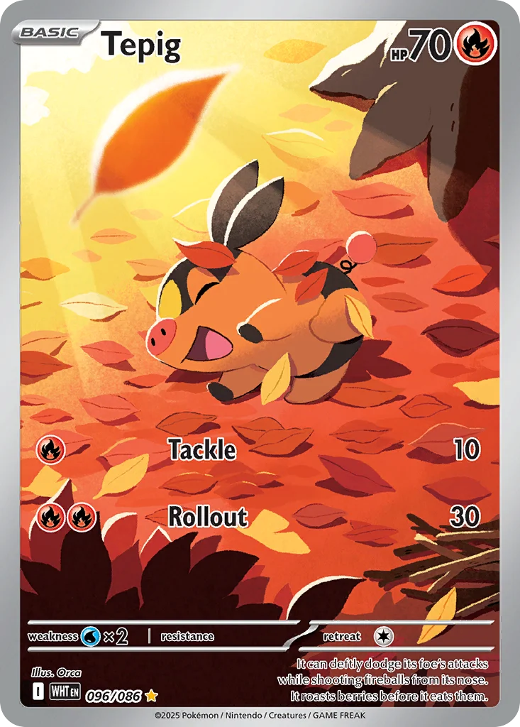 Tepig · White Flare