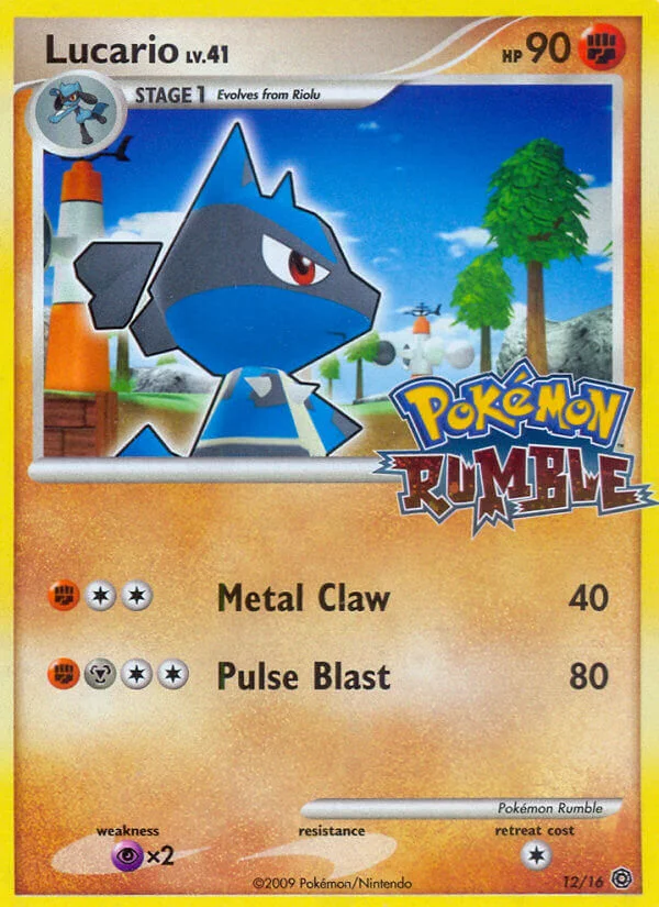 Lucario · Pokémon Rumble