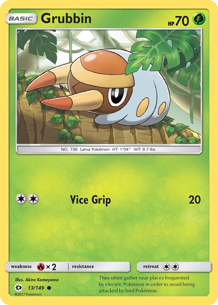 Grubbin · Sun & Moon