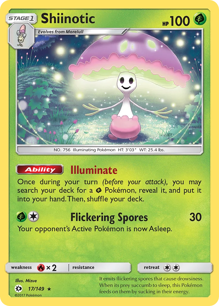Shiinotic · Sun & Moon