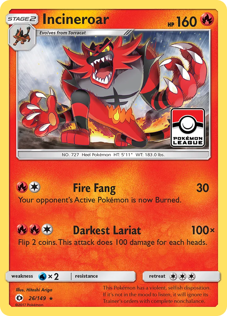 Incineroar · Sun & Moon