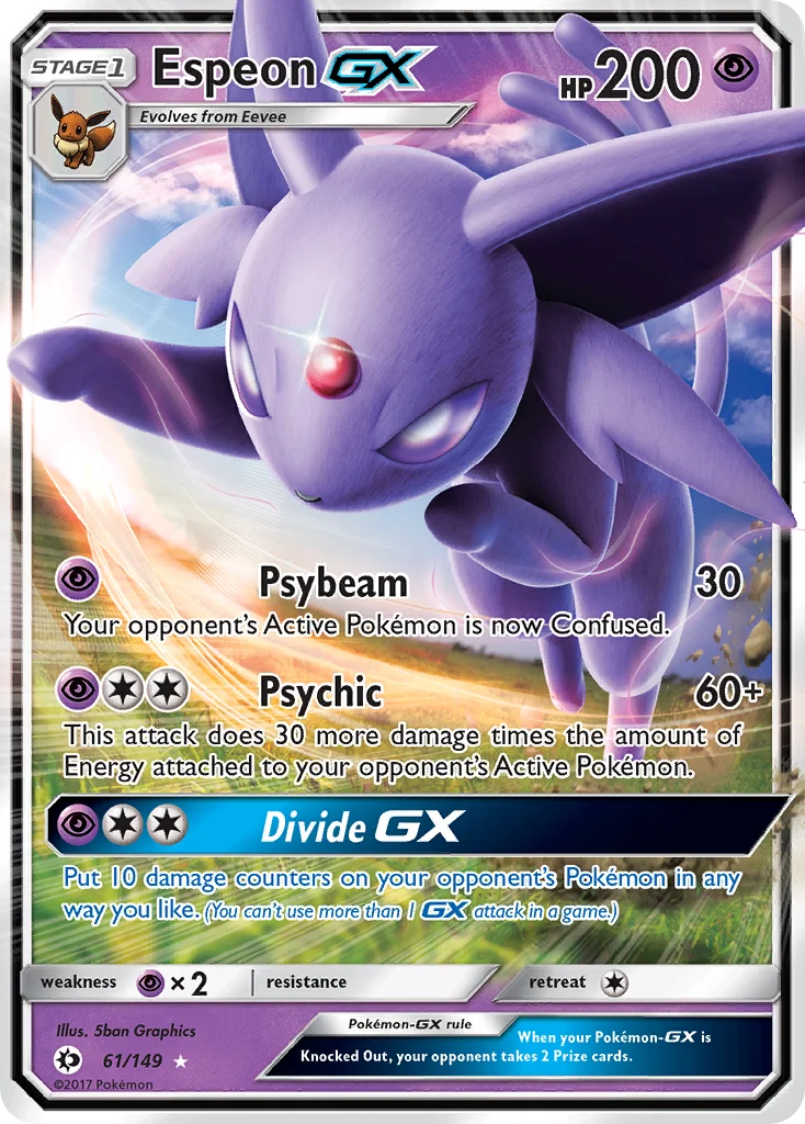 Espeon-GX · Sun & Moon
