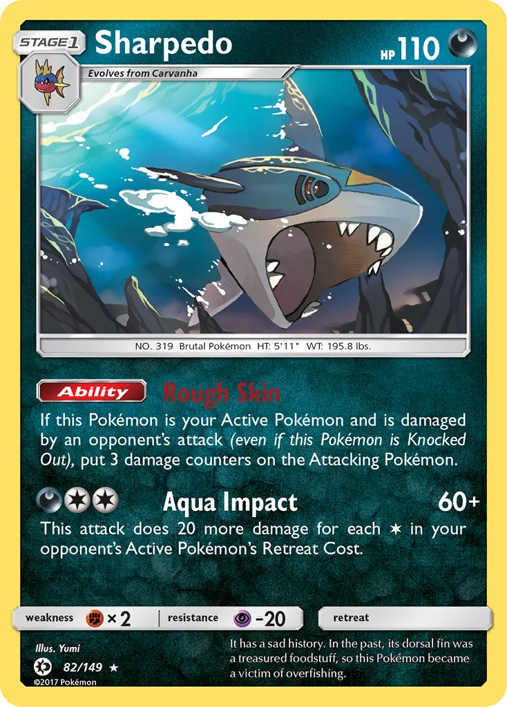 Sharpedo · Sun & Moon