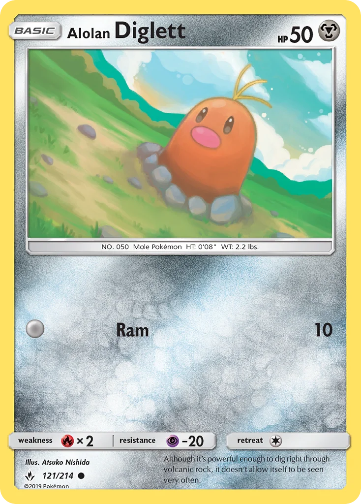 Alolan Diglett · Unbroken Bonds