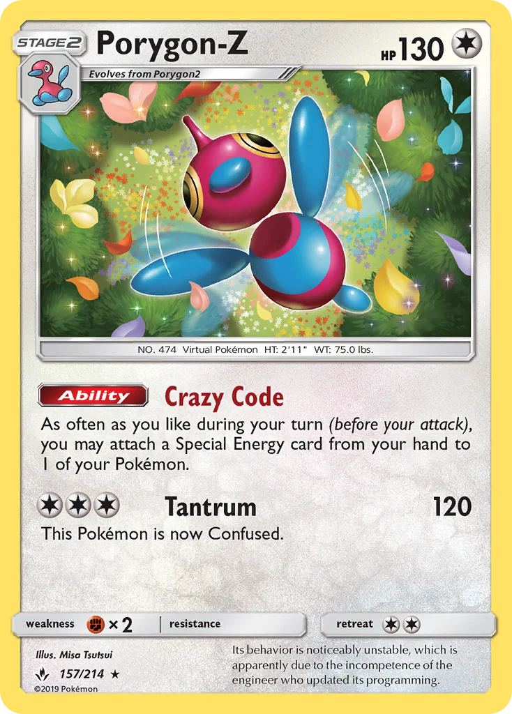 Porygon-Z · Unbroken Bonds