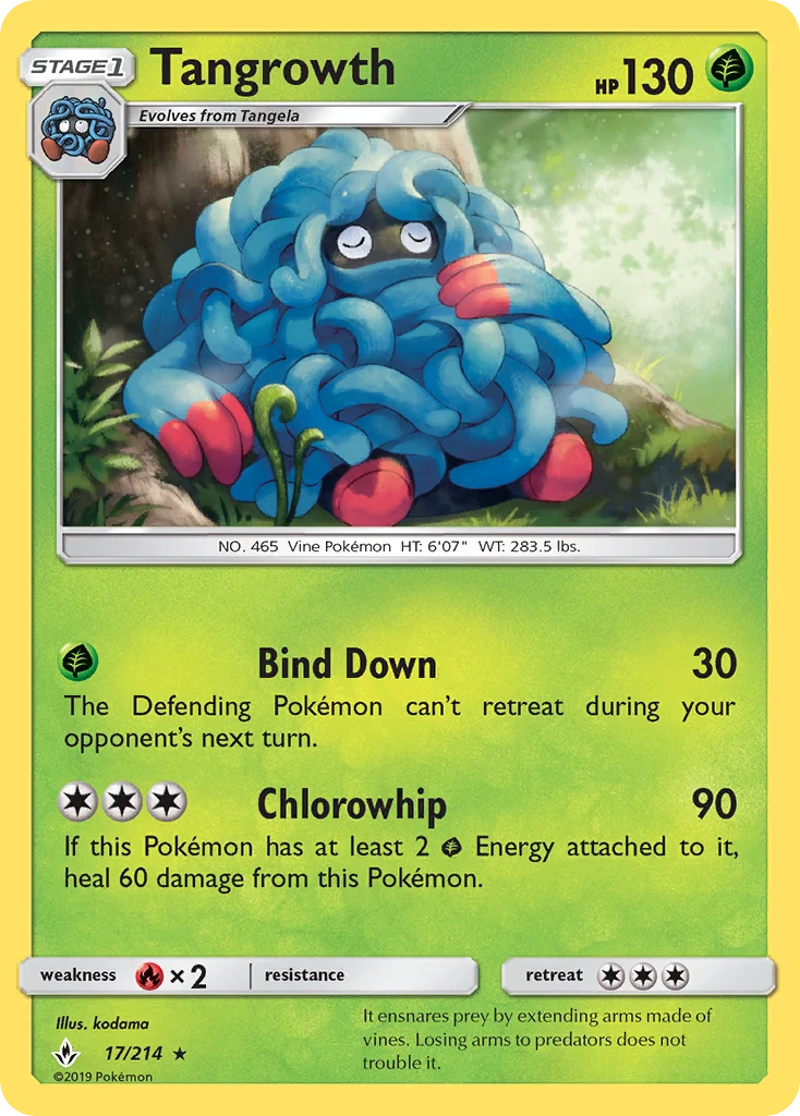 Tangrowth · Unbroken Bonds
