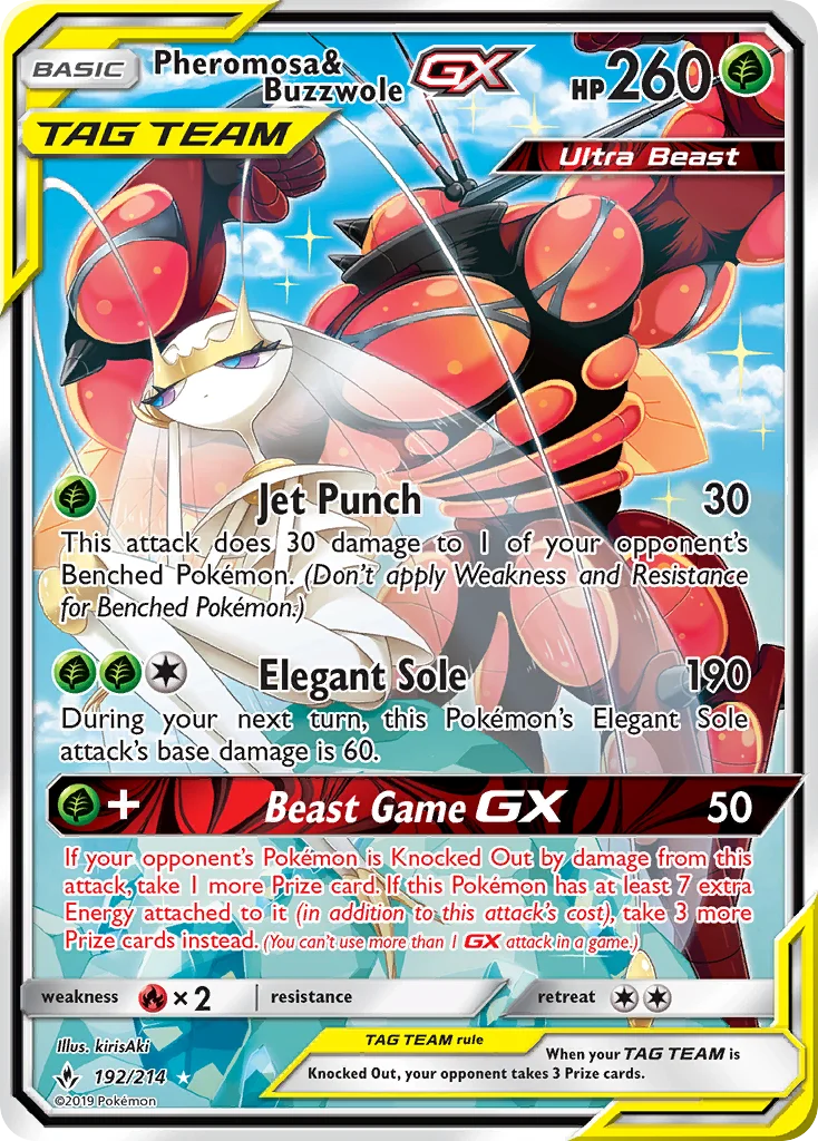 Pheromosa & Buzzwole-GX · Unbroken Bonds
