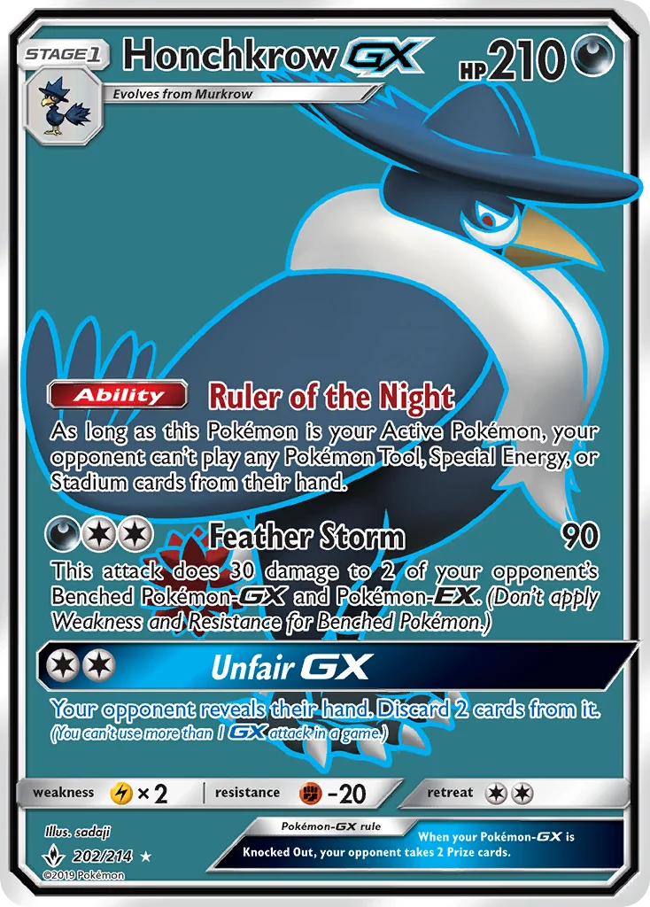 Honchkrow-GX · Unbroken Bonds