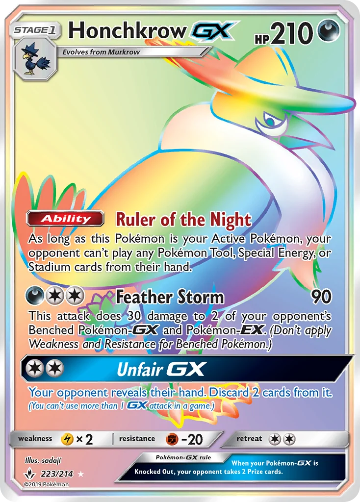 Honchkrow-GX · Unbroken Bonds