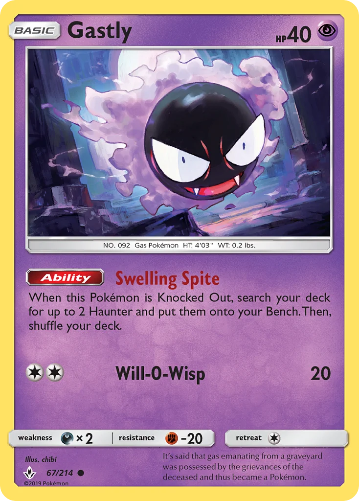 Gastly · Unbroken Bonds