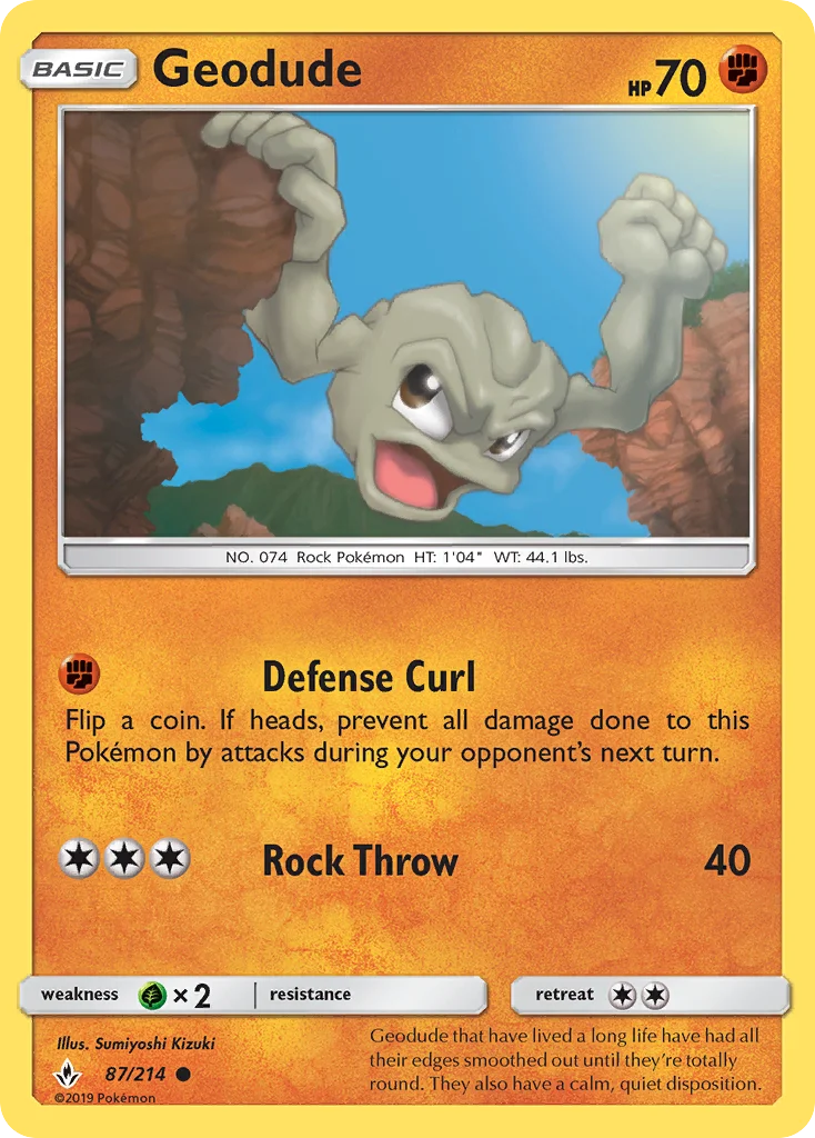 Geodude · Unbroken Bonds