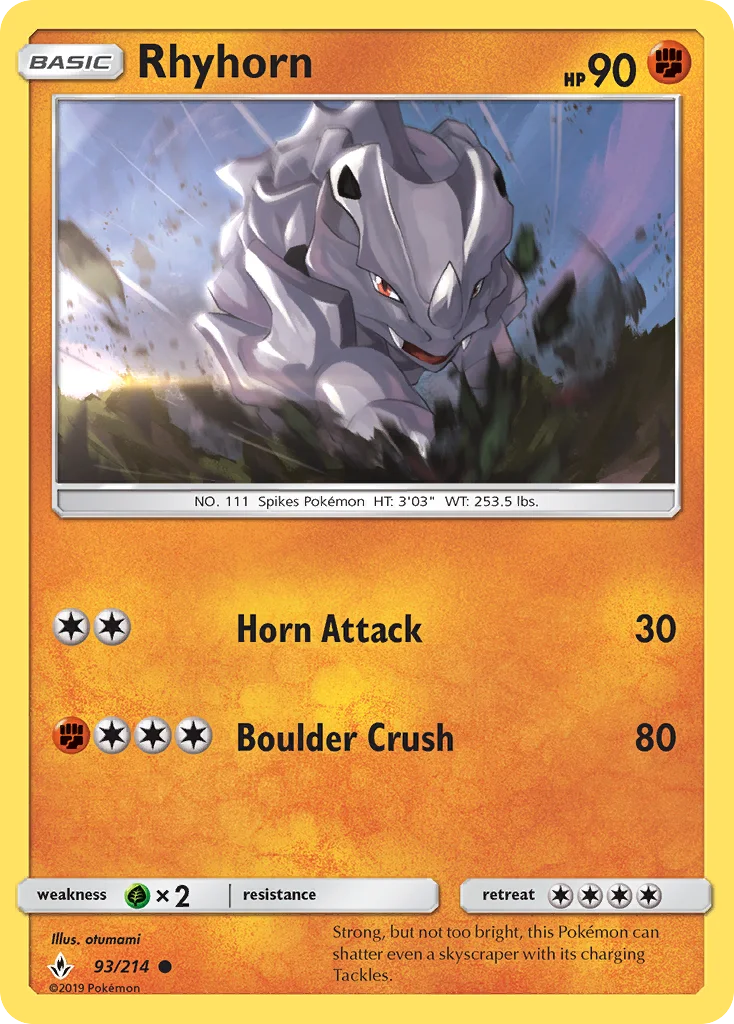 Rhyhorn · Unbroken Bonds