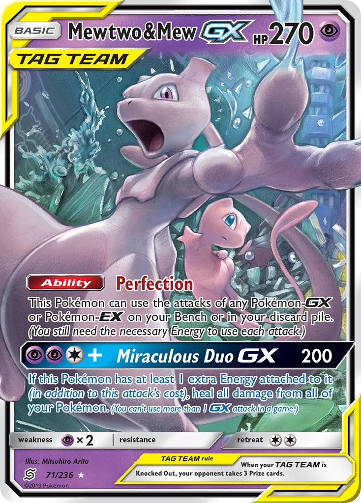 Mewtwo & Mew-GX · Unified Minds