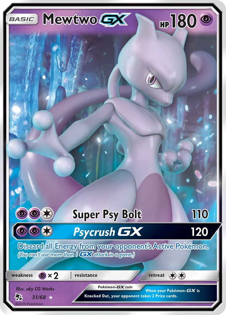 Mewtwo-GX · Hidden Fates