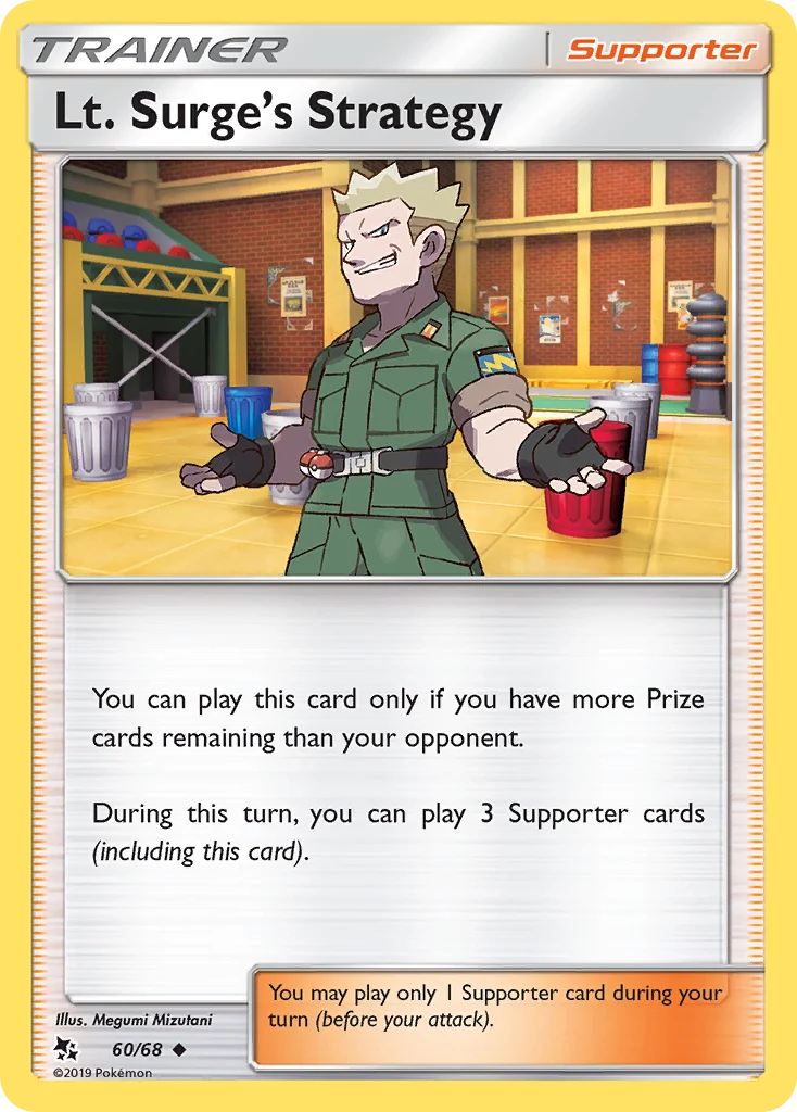 Lt. Surge's Strategy · Hidden Fates