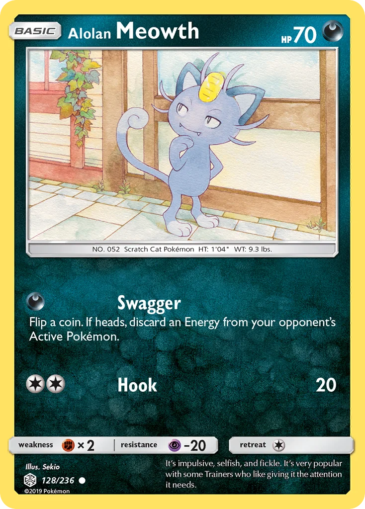 Alolan Meowth · Cosmic Eclipse