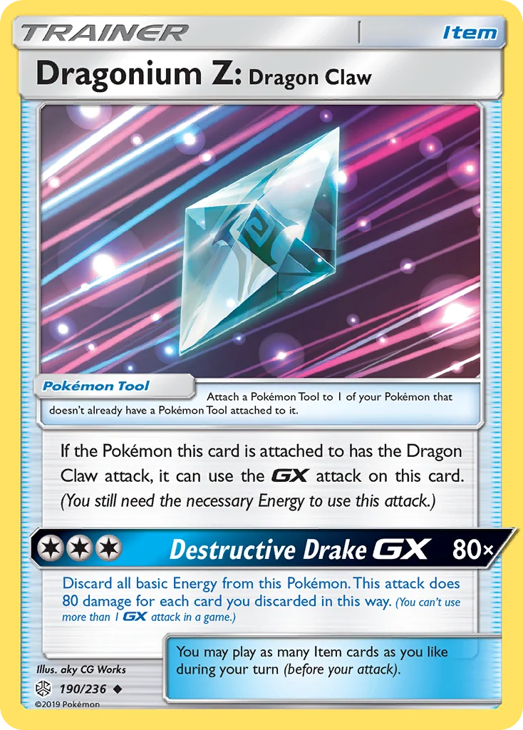 Dragonium Z: Dragon Claw · Cosmic Eclipse