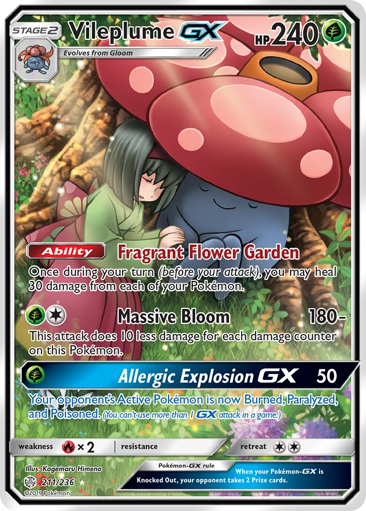Vileplume-GX · Cosmic Eclipse