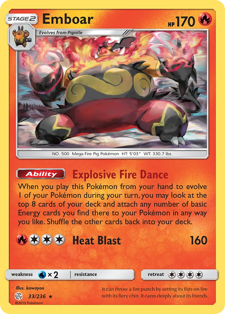 Emboar · Cosmic Eclipse