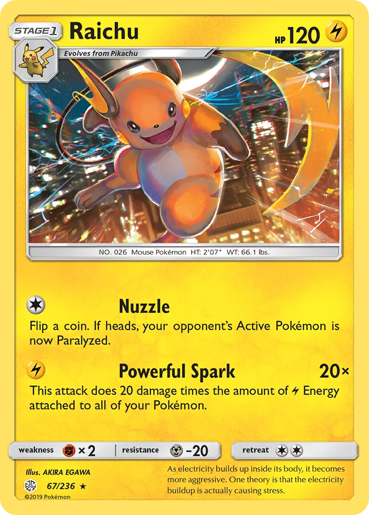 Raichu · Cosmic Eclipse