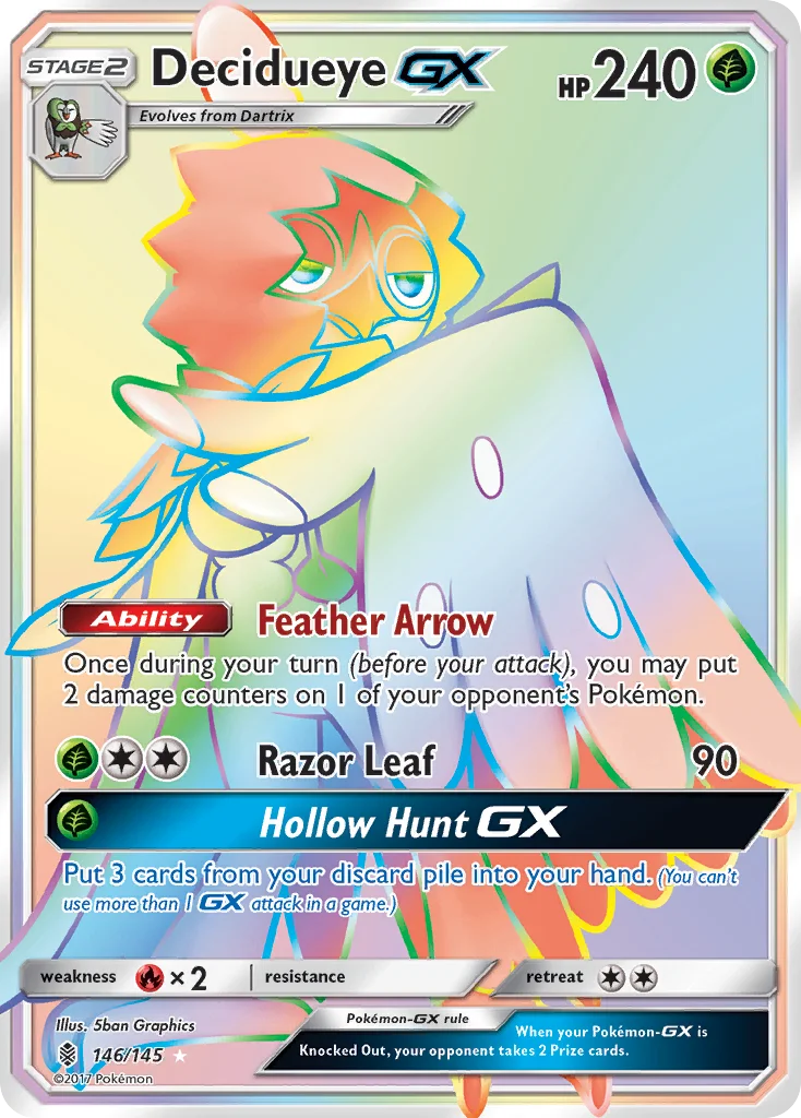 Decidueye-GX · Guardians Rising