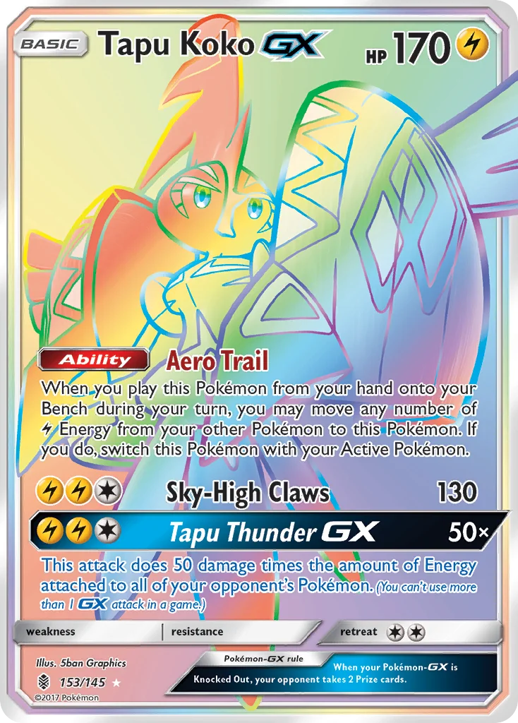 Tapu Koko-GX · Guardians Rising