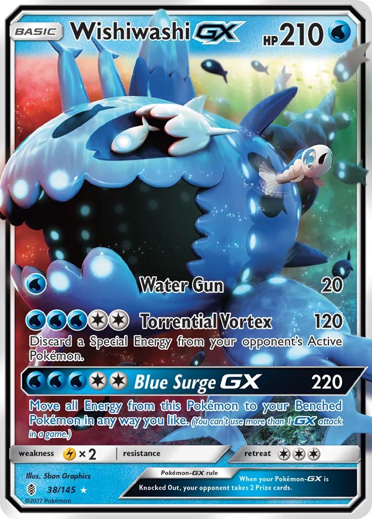 Wishiwashi-GX · Guardians Rising