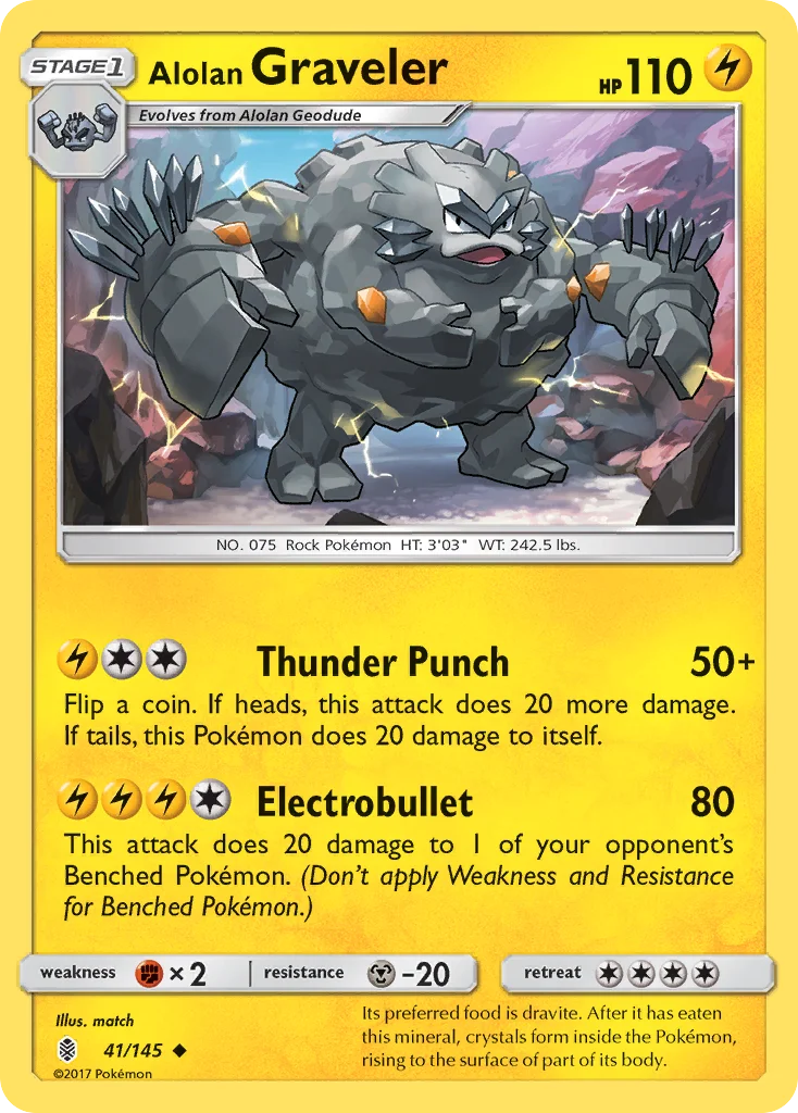 Alolan Graveler · Guardians Rising